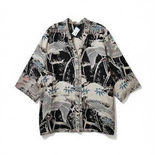 Printed Button Up