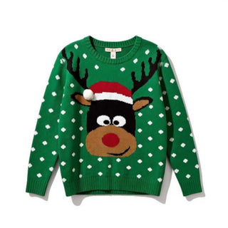 Reindeer Knit Pullover