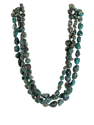 R 3 Strand TQ Neckalace