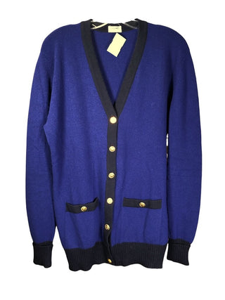 Scottish Cashmere Button Down Four Leaf Clover Buttons