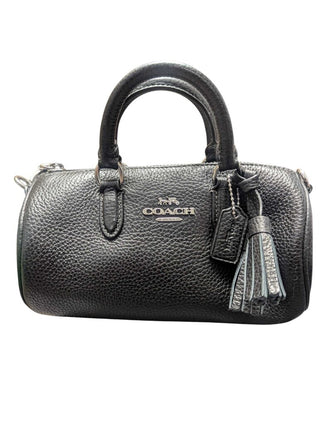 Pebbled Leather Mini Crossbody