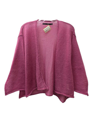 Mohair Blend Open Front