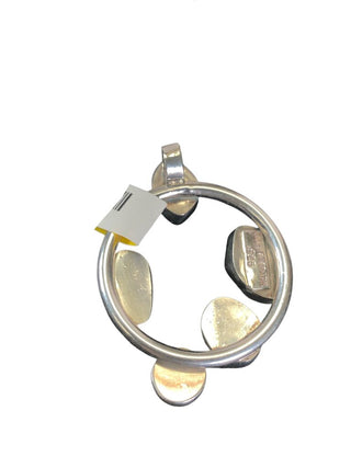 sterling Herkimer Diamond pearl pendant