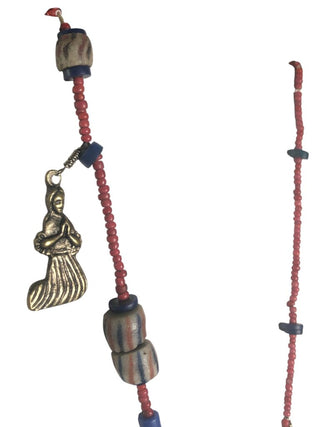 beaded treasure necklace