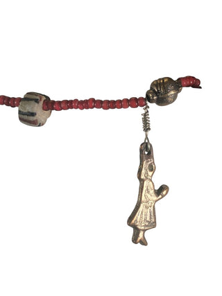 beaded treasure necklace