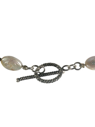 sterling pearl pendant necklace