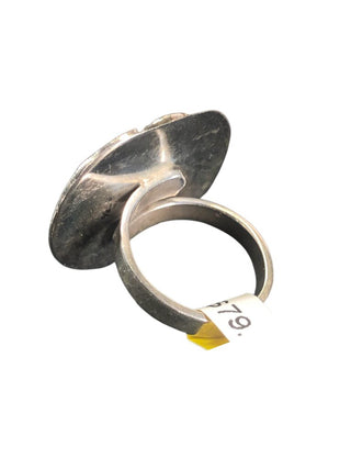 sterling turquoise adjustable ring