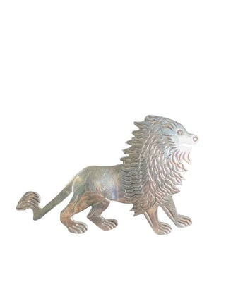 sterling lion pin
