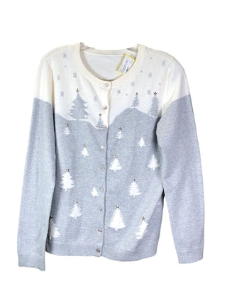 cashmere blend Christmas Tree sweater