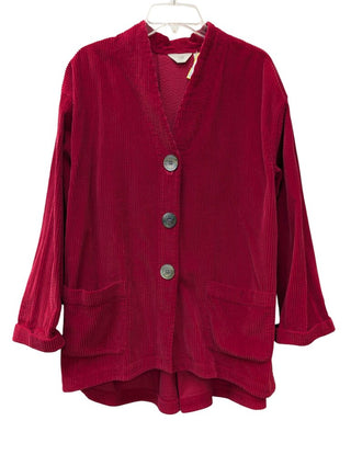 Corduroy Button Front