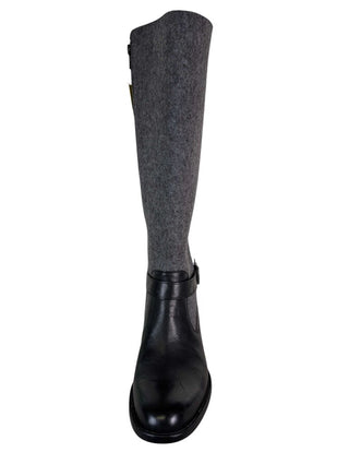 wool leather tall riding