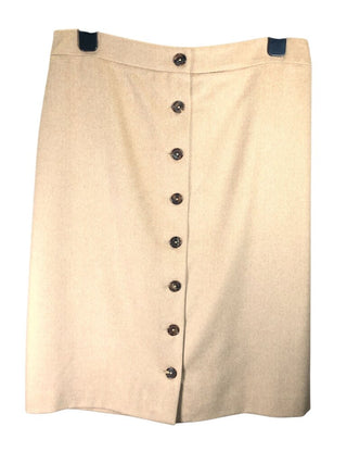 Button Front Skirt