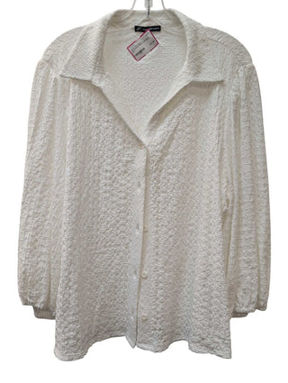 Embroidered Sleeve Crewneck