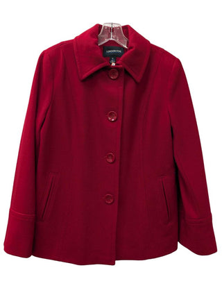 Wool Blend Button Front