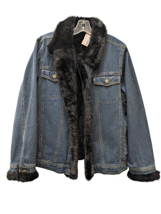 Fur Denim Jacket