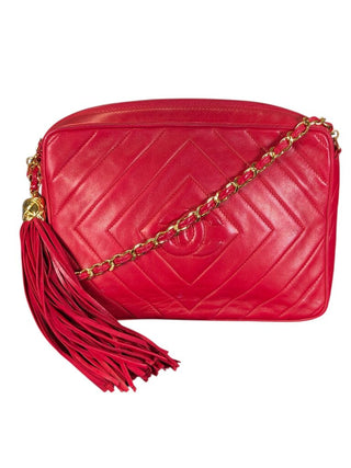 NWT Quilted calfskin Tassle pull late "80'searly '90's