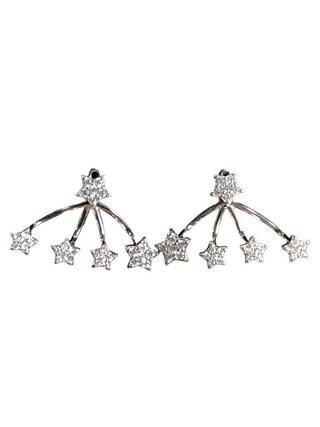 SS 5 Star Post Earrings