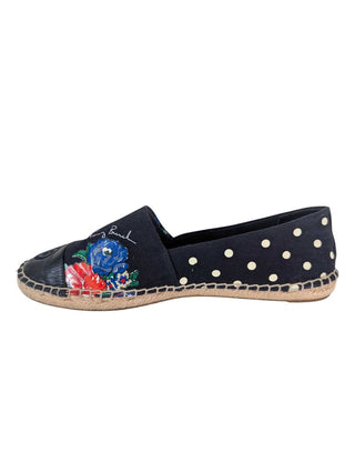 Floral Polka Dot Espadrille