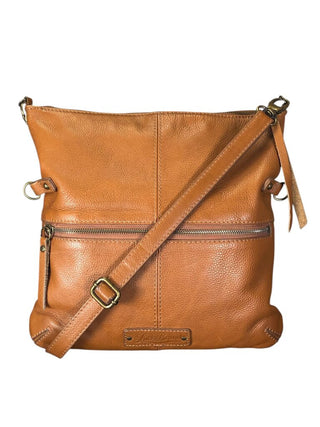 Leather Messenger Crossbody