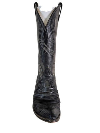 Teju Lizard Leather Cow Boy