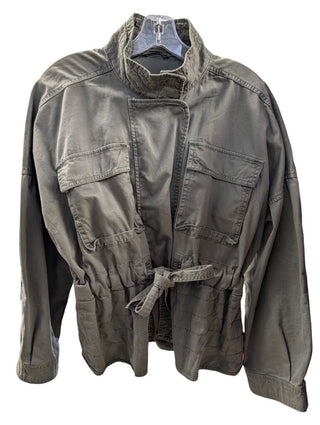 Waist Tie Military Jacket