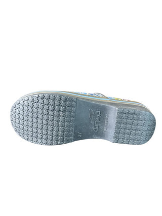 Vegan volley clogs floral print