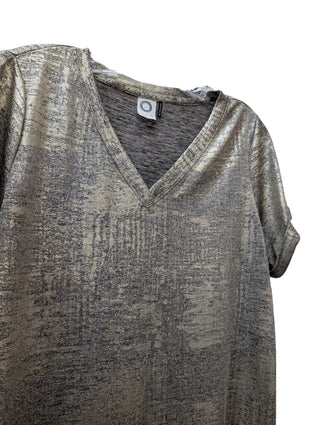 Metallic Short Sleeve