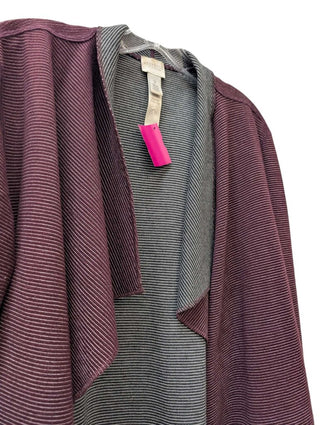 Striped Open Front
