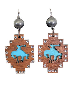 Western Horse Earrings