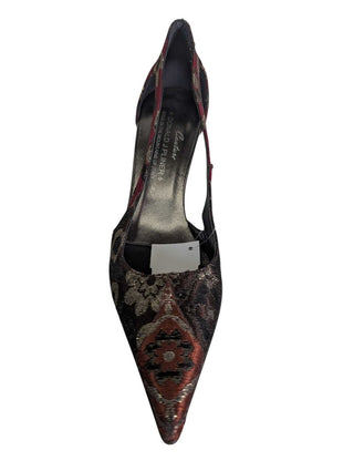 Pointed Toe Pump Brocade