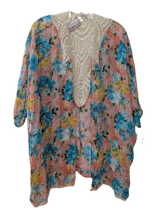 NWT Open Front Printed