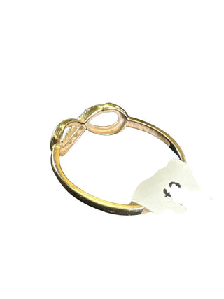 10k Diamond Infinity Ring