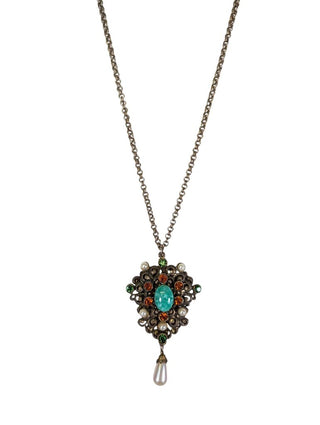Fashion Stone Pendant Necklace