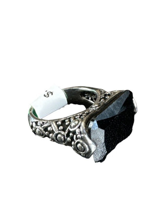 Sterling Hematite Ring