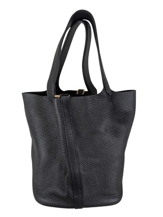 Bucket Bag Leather with internal cloth pouch