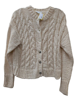 Cable Knit Button Up