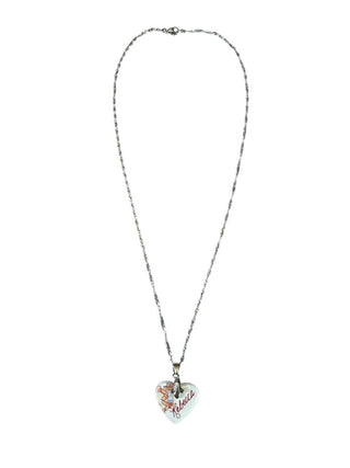 Sterling Heart Rebecca Necklace