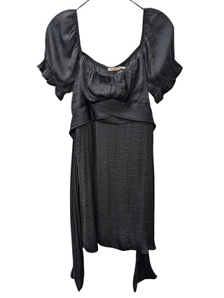Short Sleeve Tie Waist