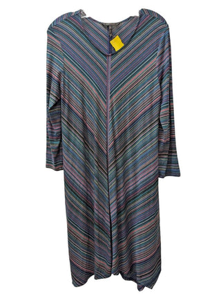 Long Sleeve Striped in V Shape Short