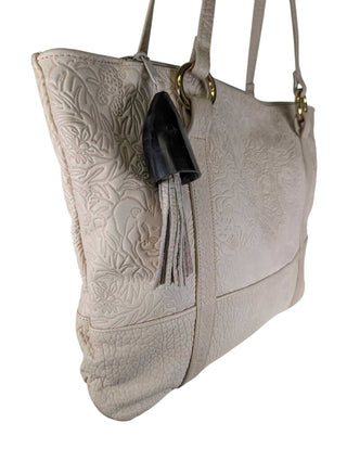 Tooled Leather Tote