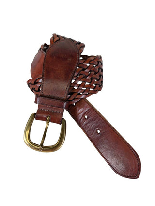 Woven Braided w/Brass Buckle