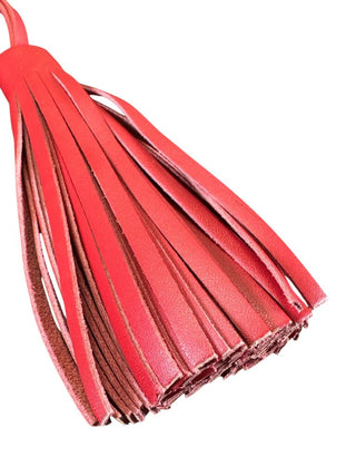 Leather purse tassle