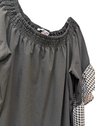 Ruffled Sleeve Blouse
