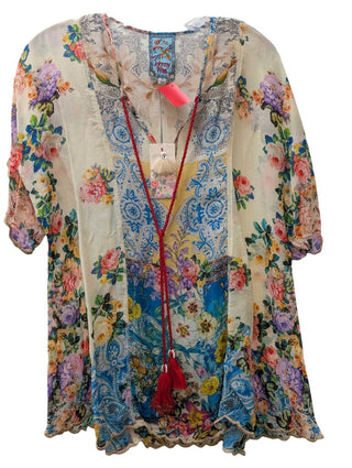 NWT Print Blouse