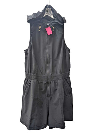 Sleeveless Shorts Zip Front Athletic