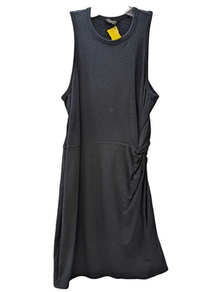Sleeveless Knot Front Jersey T-Shirt Dress