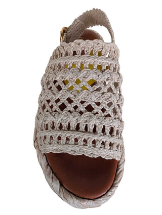 Straw Woven Sandal Retails: $280
