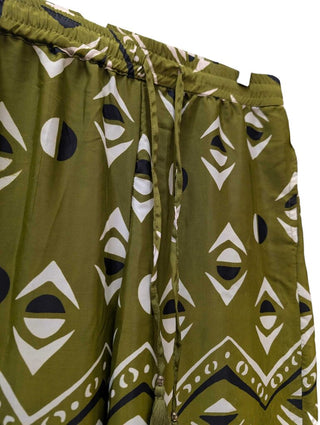 Print Pull on Pants