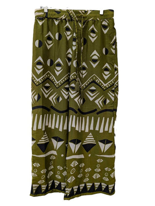 Print Pull on Pants