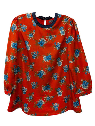 Floral Quarter Length Sleeve